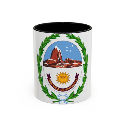 Coat of Arms Santa Cruz Argentina - Accent Coffee Mug 11oz Black - Go Mug Yourself