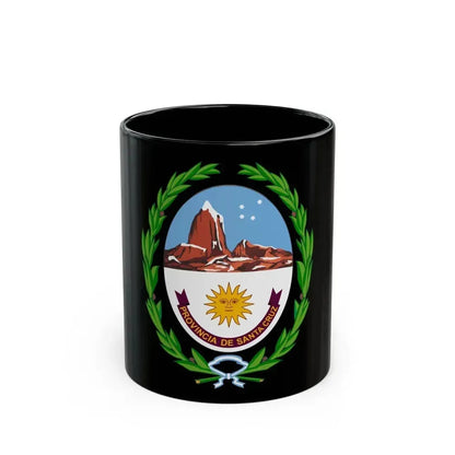 Coat of Arms Santa Cruz Argentina - Black Coffee Mug 11oz - Go Mug Yourself