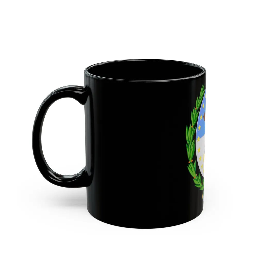 Coat of Arms Santa Fe Argentina - Black Coffee Mug-Go Mug Yourself