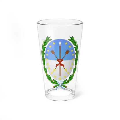 Coat of Arms Santa Fe Argentina - Pint Glass 16oz - Go Mug Yourself