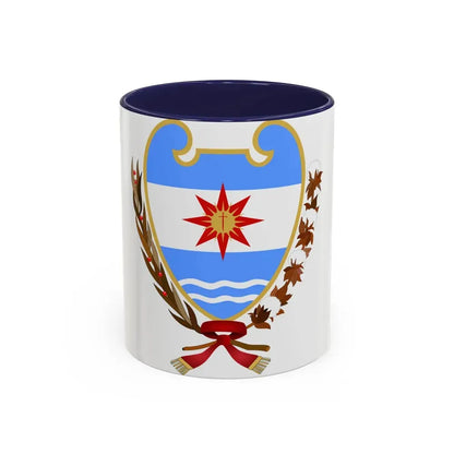 Coat of Arms Santiago del Estero Argentina - Accent Coffee Mug 11oz Navy - Go Mug Yourself