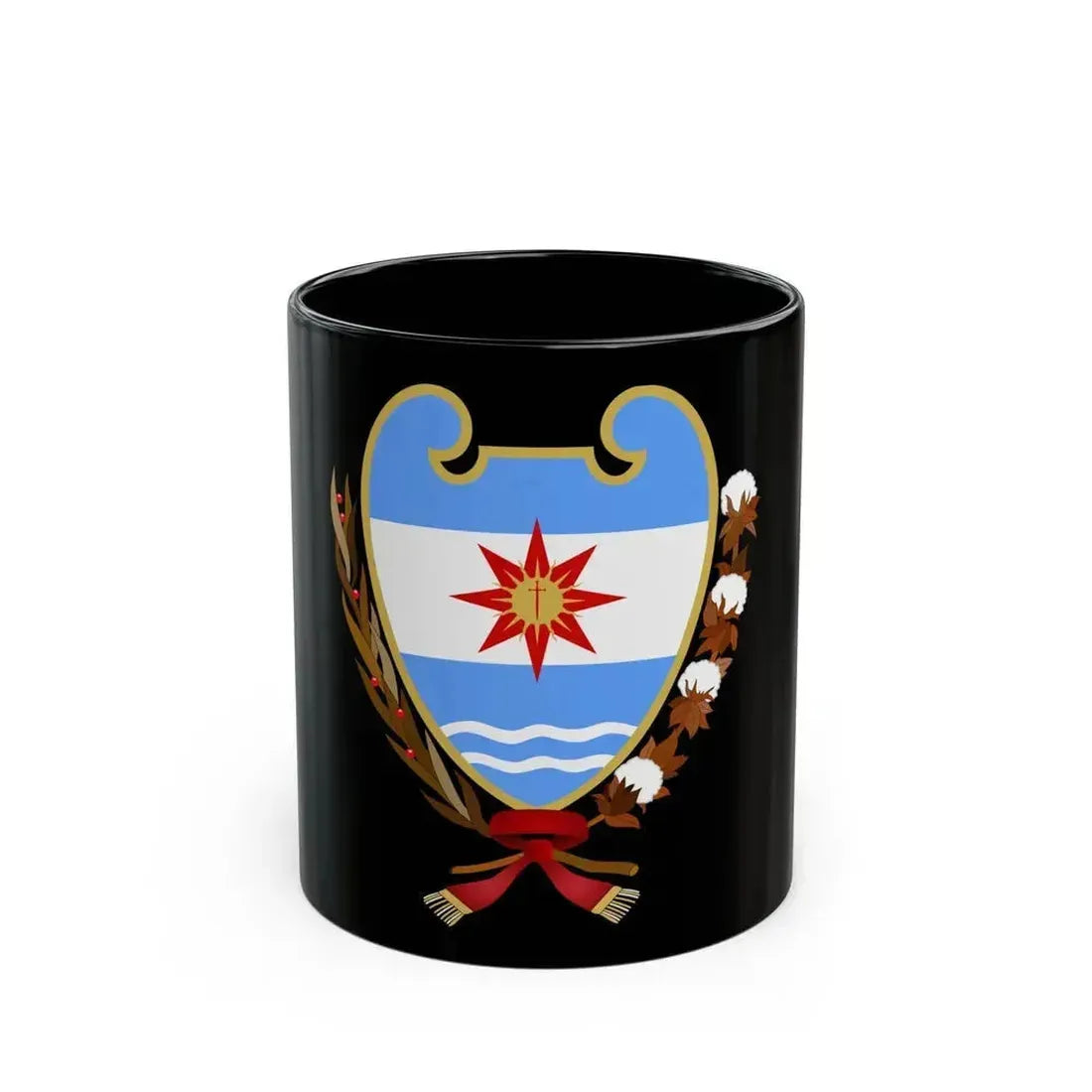 Coat of Arms Santiago del Estero Argentina - Black Coffee Mug 11oz - Go Mug Yourself