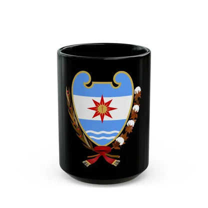 Coat of Arms Santiago del Estero Argentina - Black Coffee Mug 15oz - Go Mug Yourself