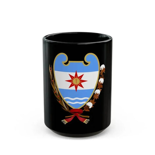 Coat of Arms Santiago del Estero Argentina - Black Coffee Mug 15oz - Go Mug Yourself