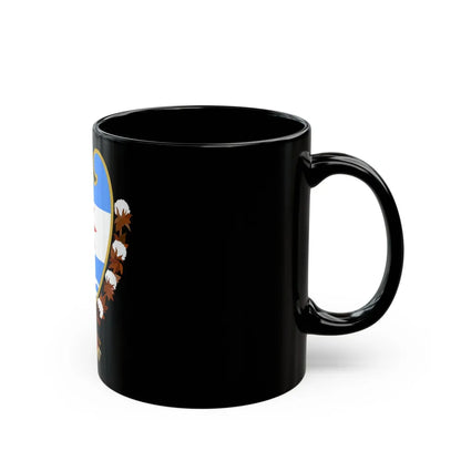 Coat of Arms Santiago del Estero Argentina - Black Coffee Mug-Go Mug Yourself