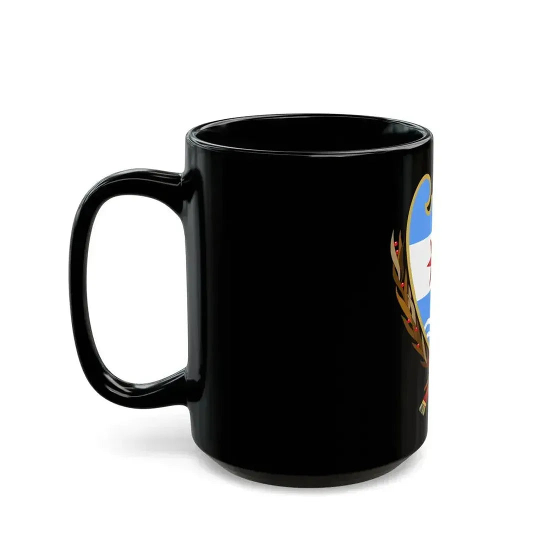 Coat of Arms Santiago del Estero Argentina - Black Coffee Mug - Go Mug Yourself