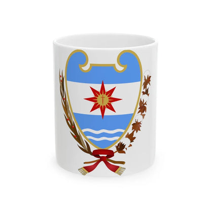 Coat of Arms Santiago del Estero Argentina - White Coffee Mug-11oz-Go Mug Yourself