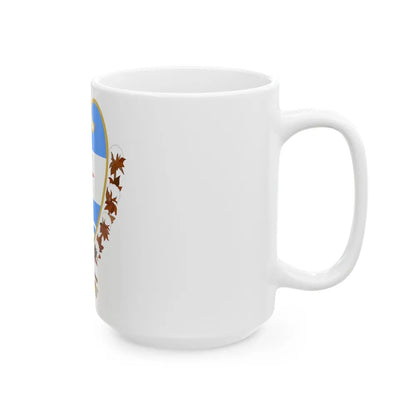 Coat of Arms Santiago del Estero Argentina - White Coffee Mug-Go Mug Yourself