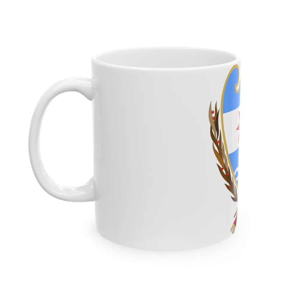 Coat of Arms Santiago del Estero Argentina - White Coffee Mug-Go Mug Yourself