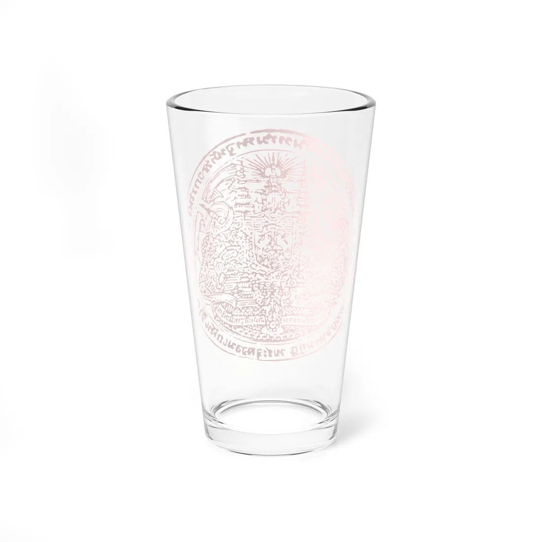Coat of Arms Seal of Siam (Thailand) (Coat of Arms) Pint Glass 16oz - Go Mug Yourself