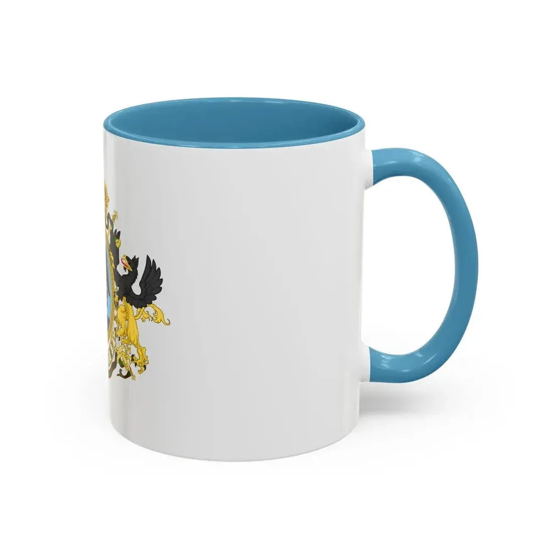Coat of Arms Second Mexican Empire - Accent Coffee Mug - Go Mug Yourself