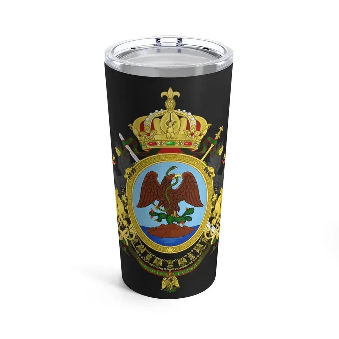 Coat of Arms Second Mexican Empire - Tumbler 20oz 20oz - Go Mug Yourself