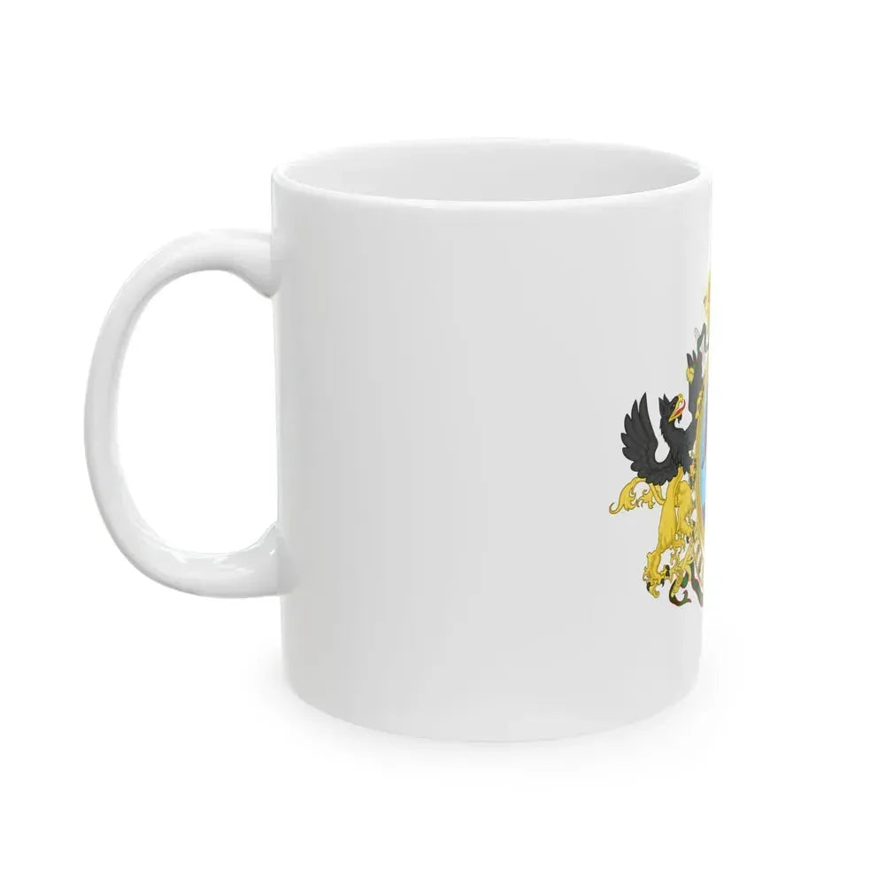 Coat of Arms Second Mexican Empire - White Coffee Mug - Go Mug Yourself