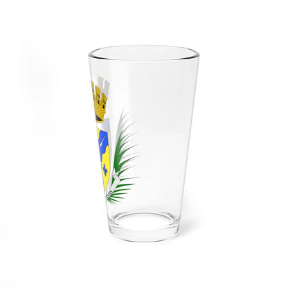 Coat of arms Sherbrooke (Canada) (Coat of Arms) Pint Glass 16oz - Go Mug Yourself
