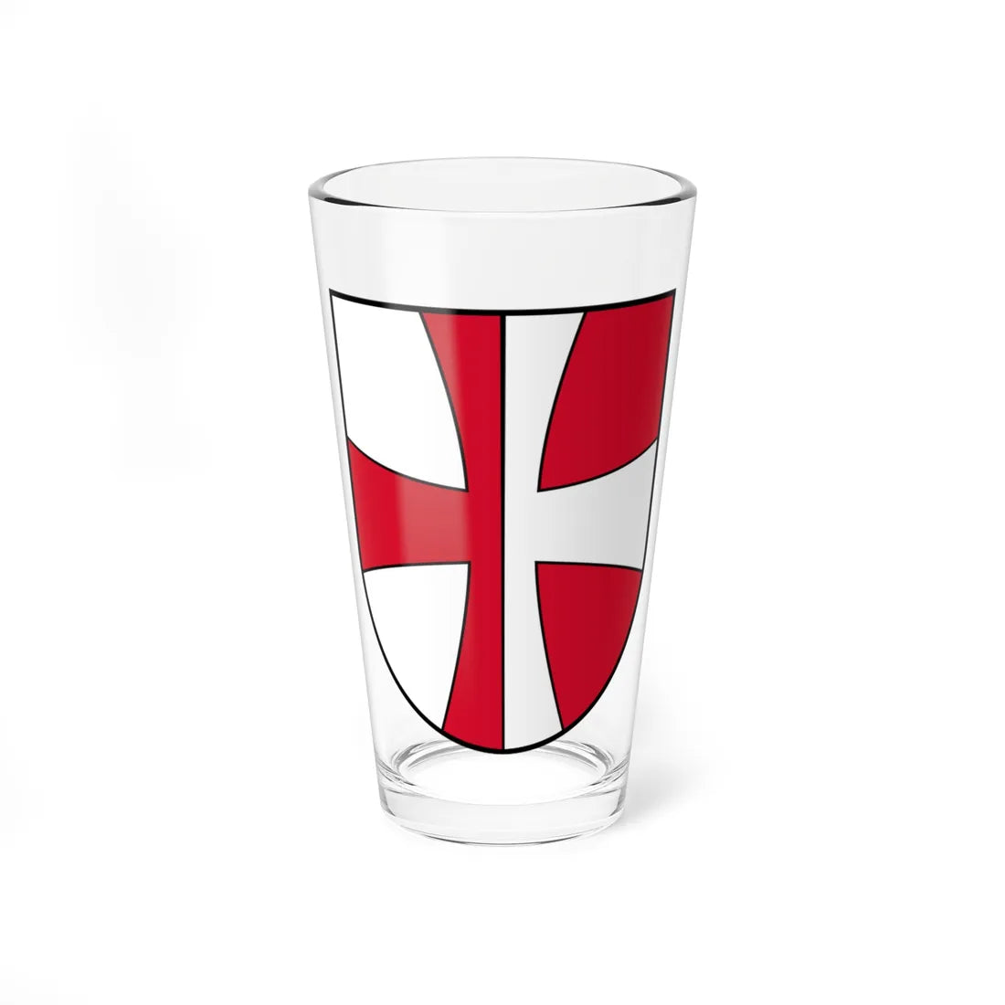 Coat of arms St Florian (Austria) (Coat of Arms) Pint Glass 16oz 16oz - Go Mug Yourself