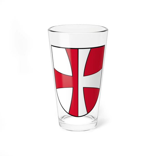 Coat of arms St Florian (Austria) (Coat of Arms) Pint Glass 16oz 16oz - Go Mug Yourself