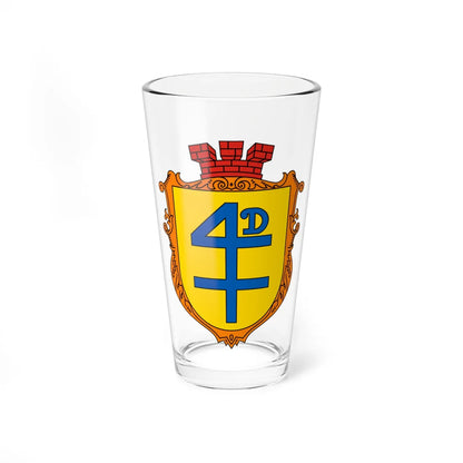 Coat of Arms Staryj Dobrotvir (Ukraine) (Coat of Arms) Pint Glass 16oz 16oz - Go Mug Yourself
