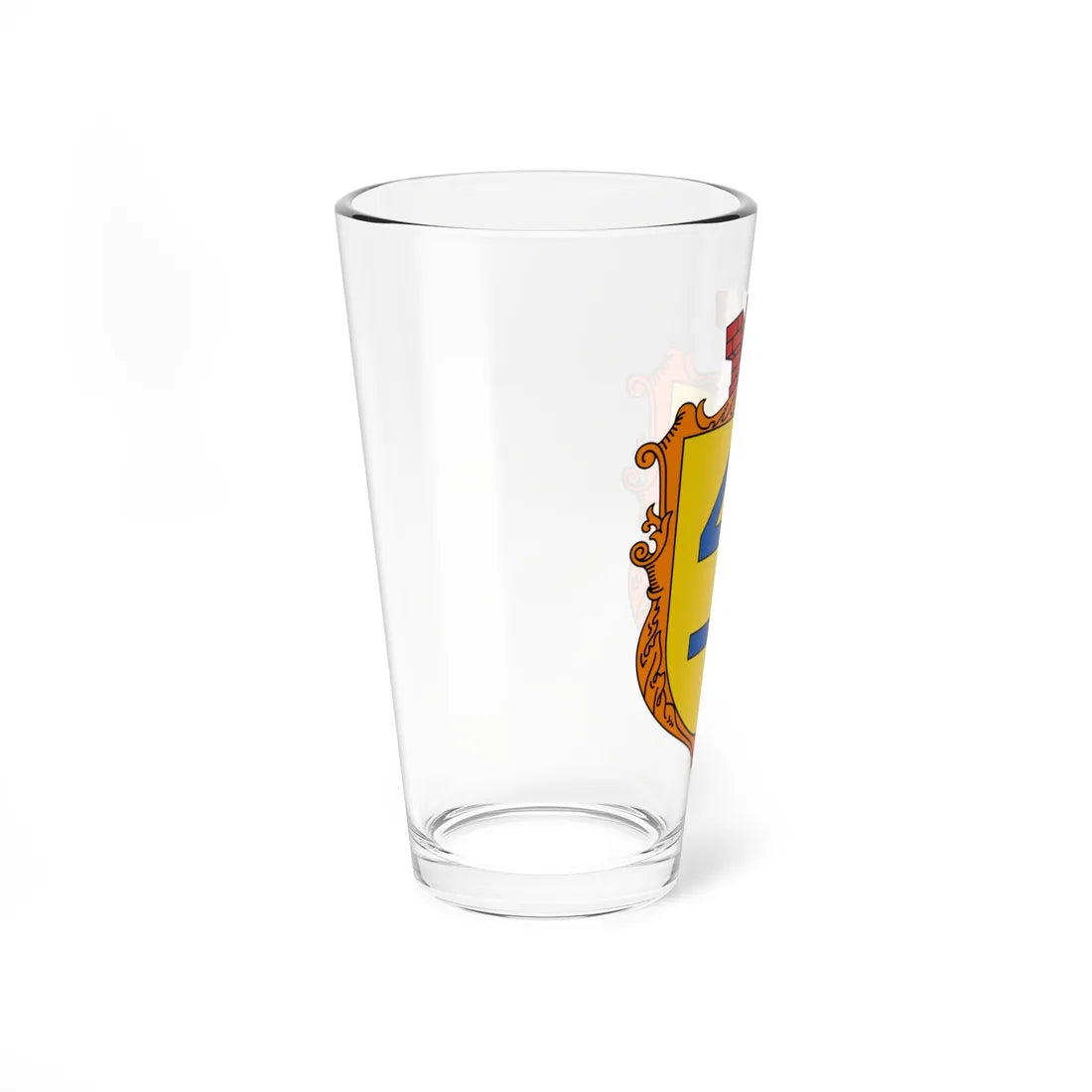 Coat of Arms Staryj Dobrotvir (Ukraine) (Coat of Arms) Pint Glass 16oz - Go Mug Yourself