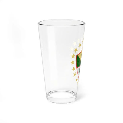 Coat of arms Suchitepéquez (Guatemala) (Coat of Arms) Pint Glass 16oz - Go Mug Yourself