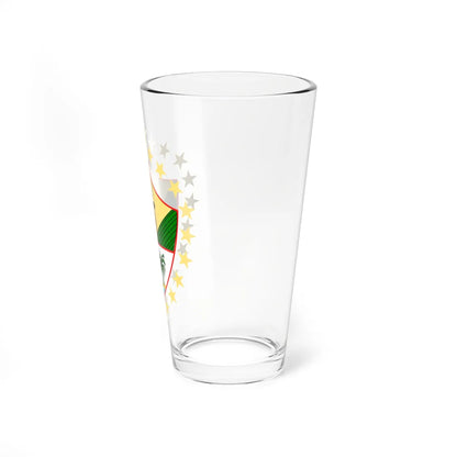 Coat of arms Suchitepéquez (Guatemala) (Coat of Arms) Pint Glass 16oz - Go Mug Yourself