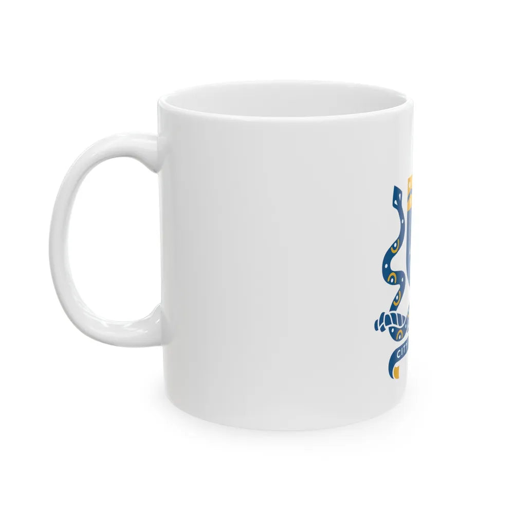 Coat of Arms Sydney Australia - White Coffee Mug-Go Mug Yourself