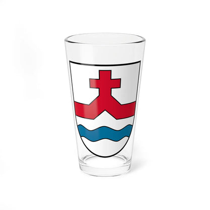 Coat of arms Taufkirchen an der Trattnach (Austria) (Coat of Arms) Pint Glass 16oz 16oz - Go Mug Yourself