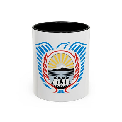 Coat of Arms Tierra del Fuego Argentina - Accent Coffee Mug 11oz Black - Go Mug Yourself