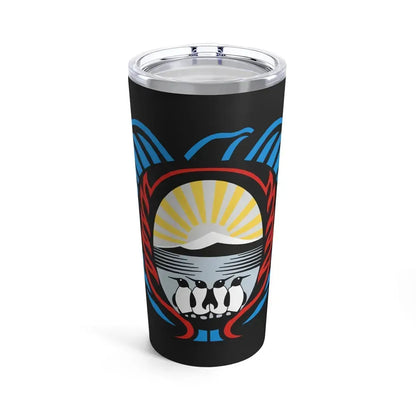 Coat of Arms Tierra del Fuego Argentina - Tumbler 20oz 20oz - Go Mug Yourself