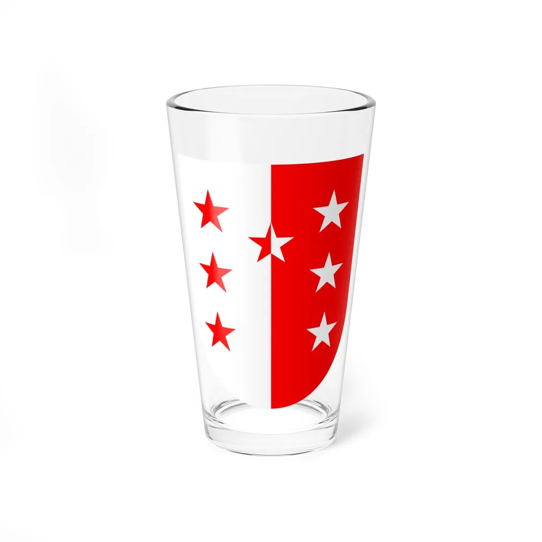 Coat of Arms Valais 1628 (Switzerland) (Coat of Arms) Pint Glass 16oz 16oz - Go Mug Yourself