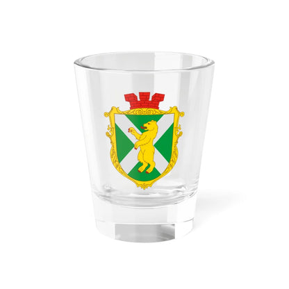 Coat of arms Vuzlove (Ukraine) (Coat of Arms) Shot Glass 1.5oz 1.5oz - Go Mug Yourself