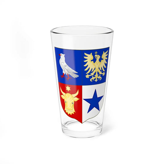 Coatf of Arms Soutzos (Algeria) (Coat of Arms) Pint Glass 16oz 16oz - Go Mug Yourself