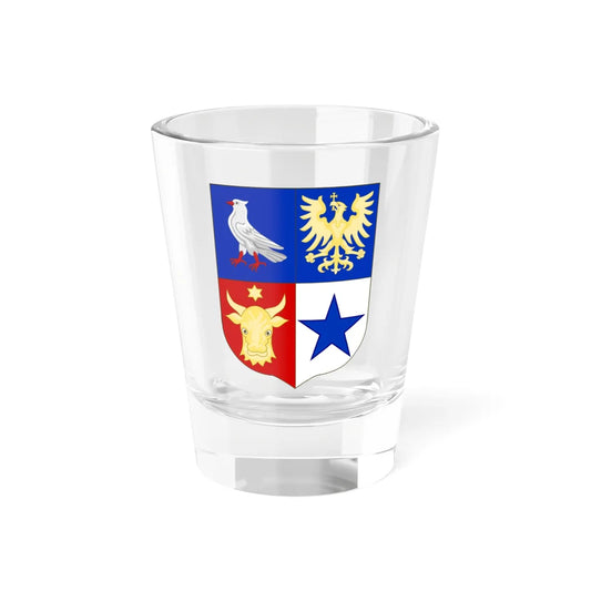 Coatf of Arms Soutzos (Algeria) (Coat of Arms) Shot Glass 1.5oz 1.5oz - Go Mug Yourself