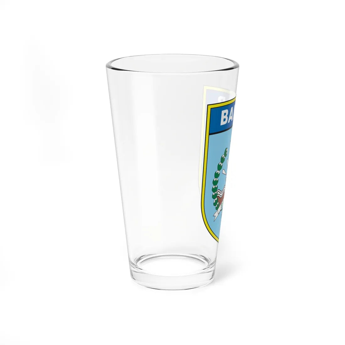 Coats of arms of Banjar Regency (Indonesia) (Coat of Arms) Pint Glass 16oz - Go Mug Yourself