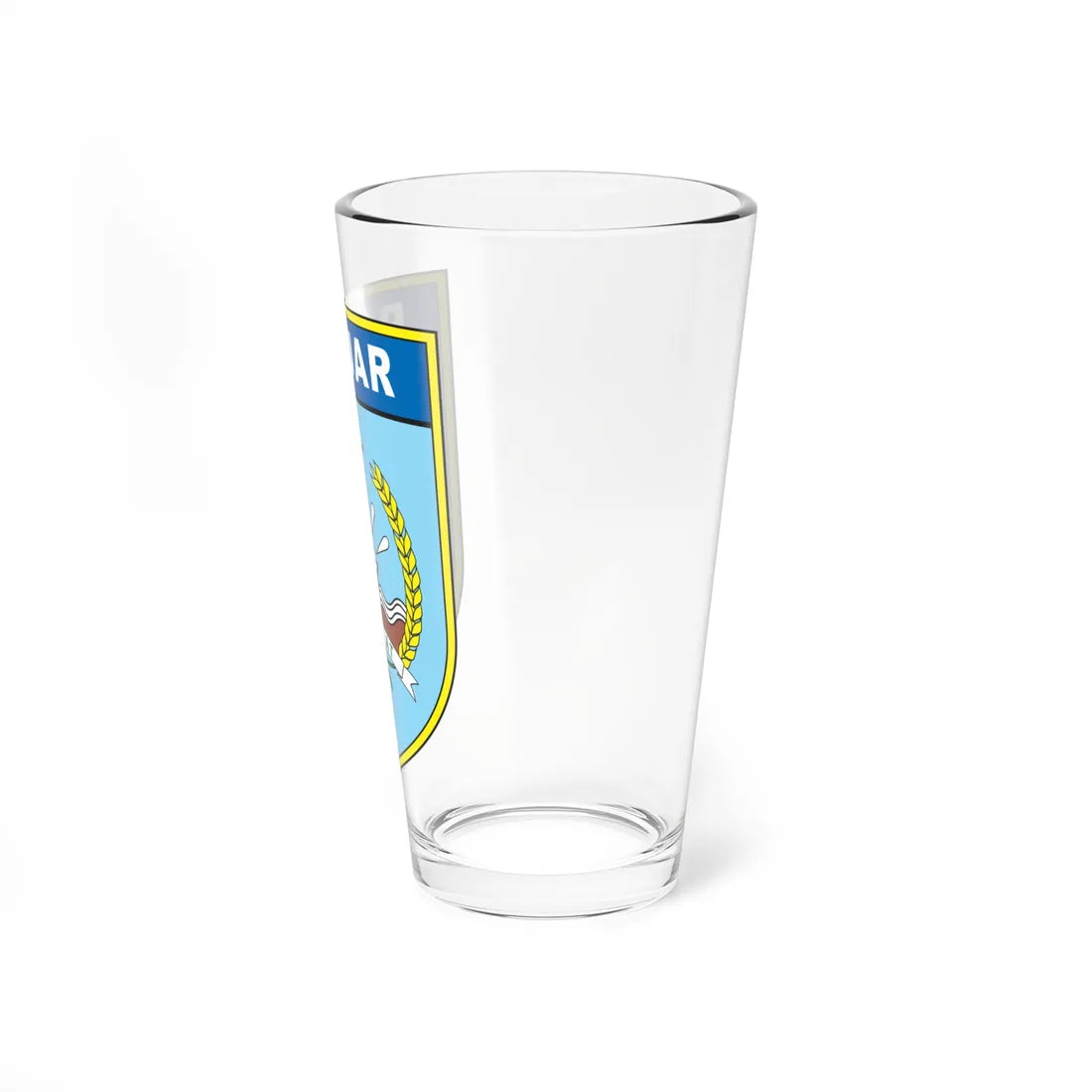 Coats of arms of Banjar Regency (Indonesia) (Coat of Arms) Pint Glass 16oz - Go Mug Yourself