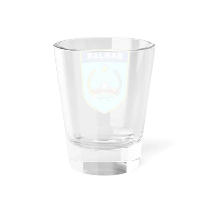 Coats of arms of Banjar Regency (Indonesia) (Coat of Arms) Shot Glass 1.5oz - Go Mug Yourself