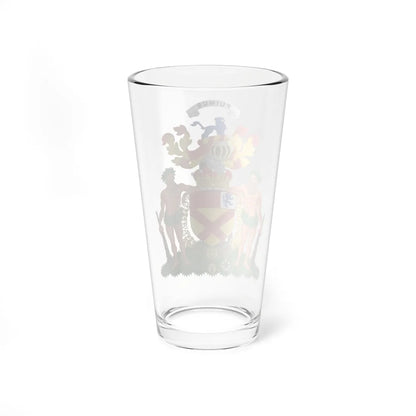 Coats of Arms of Edward Bruce 10th Earl of Elgin and 14th Earl of Kincardine (Scotland) (Coat of Arms) Pint Glass 16oz - Go Mug Yourself