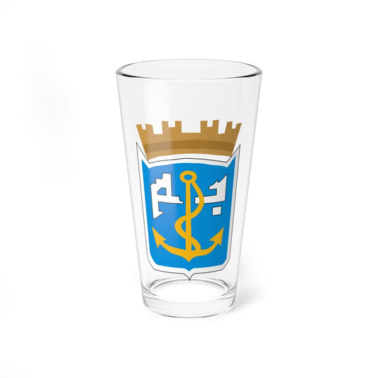 Coats of arms of Mostaganem (Algeria) (Coat of Arms) Pint Glass 16oz 16oz - Go Mug Yourself