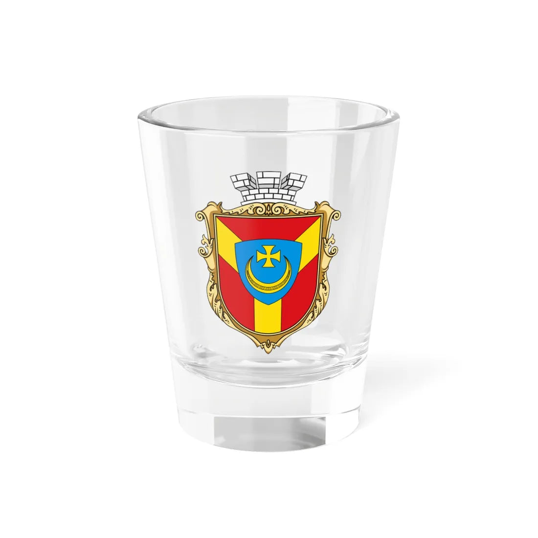 Coats of arms of Nemyriv (Ukraine) (Coat of Arms) Shot Glass 1.5oz 1.5oz - Go Mug Yourself