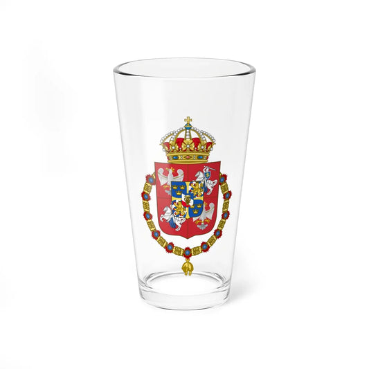 Coats of Arms of Sigismond III (Lithuania) (Coat of Arms) Pint Glass 16oz 16oz - Go Mug Yourself