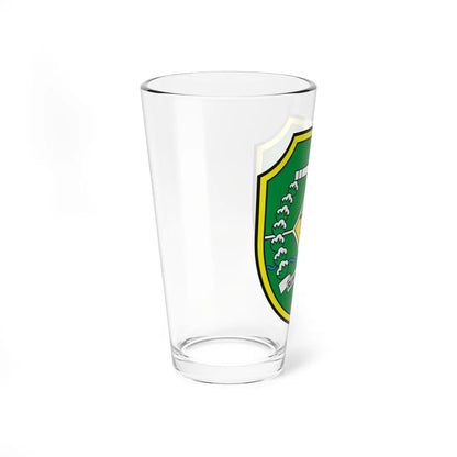Coats of arms of Tapin Regency (Indonesia) (Coat of Arms) Pint Glass 16oz - Go Mug Yourself