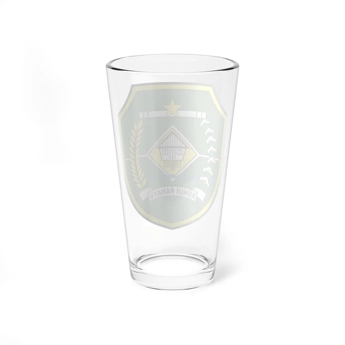 Coats of arms of Tapin Regency (Indonesia) (Coat of Arms) Pint Glass 16oz - Go Mug Yourself