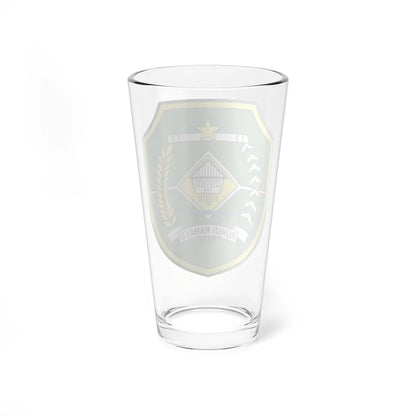 Coats of arms of Tapin Regency (Indonesia) (Coat of Arms) Pint Glass 16oz - Go Mug Yourself