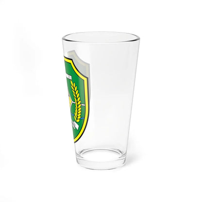 Coats of arms of Tapin Regency (Indonesia) (Coat of Arms) Pint Glass 16oz - Go Mug Yourself