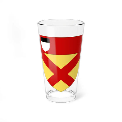 Coats of Arms of the Bruce family Baroness of Stenhouse (Scotland) (Coat of Arms) Pint Glass 16oz 16oz - Go Mug Yourself