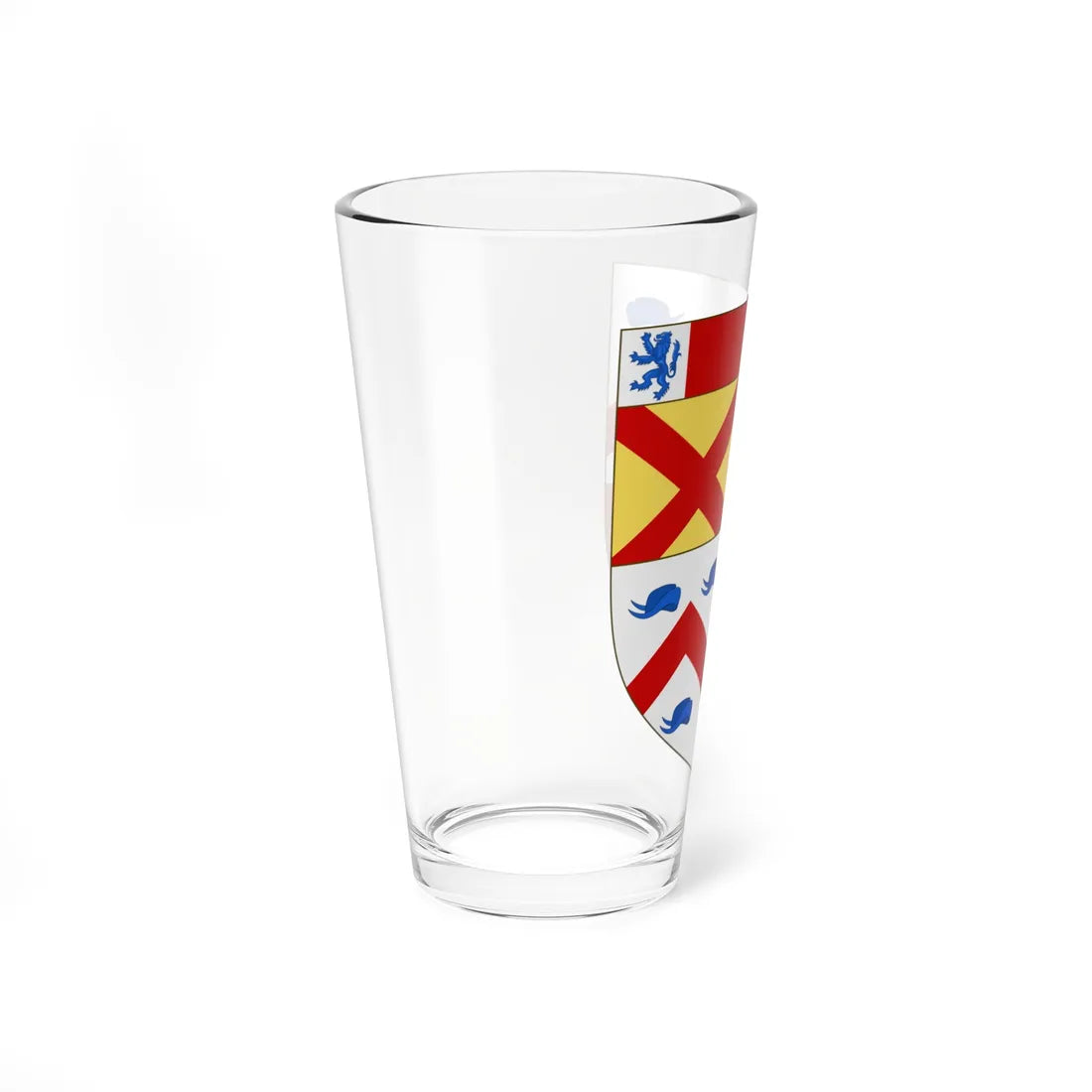 Coats of Arms of the Bruce family Marquess of Ailesbury (Scotland) (Coat of Arms) Pint Glass 16oz - Go Mug Yourself