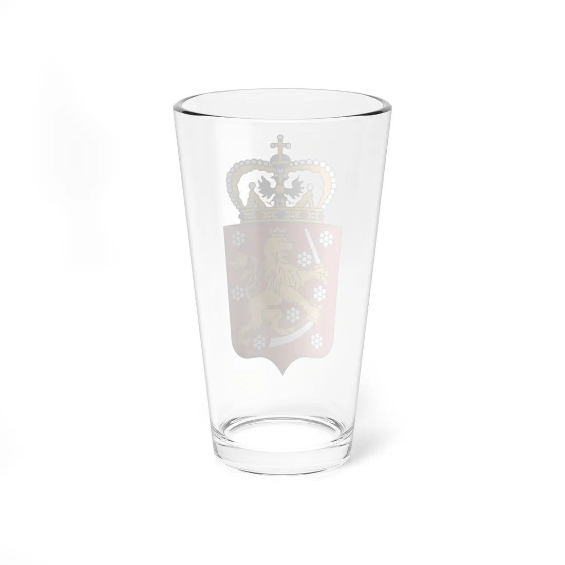Coats of arms of the Grand Duchy of Finland 1882 (Russia) (Coat of Arms) Pint Glass 16oz - Go Mug Yourself
