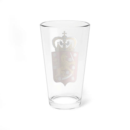 Coats of arms of the Grand Duchy of Finland 1882 (Russia) (Coat of Arms) Pint Glass 16oz - Go Mug Yourself
