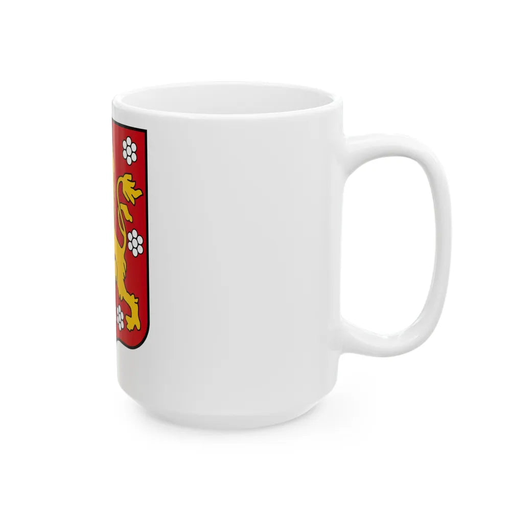 Coats of arms of the Grand Duchy of Finland - White Coffee Mug-Go Mug Yourself