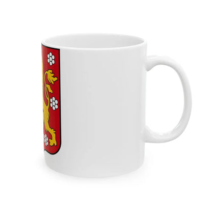 Coats of arms of the Grand Duchy of Finland - White Coffee Mug-Go Mug Yourself