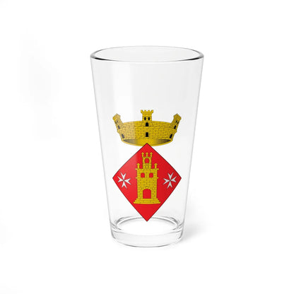 Coats of arms of Torrelameu (Spain) (Coat of Arms) Pint Glass 16oz - Go Mug Yourself